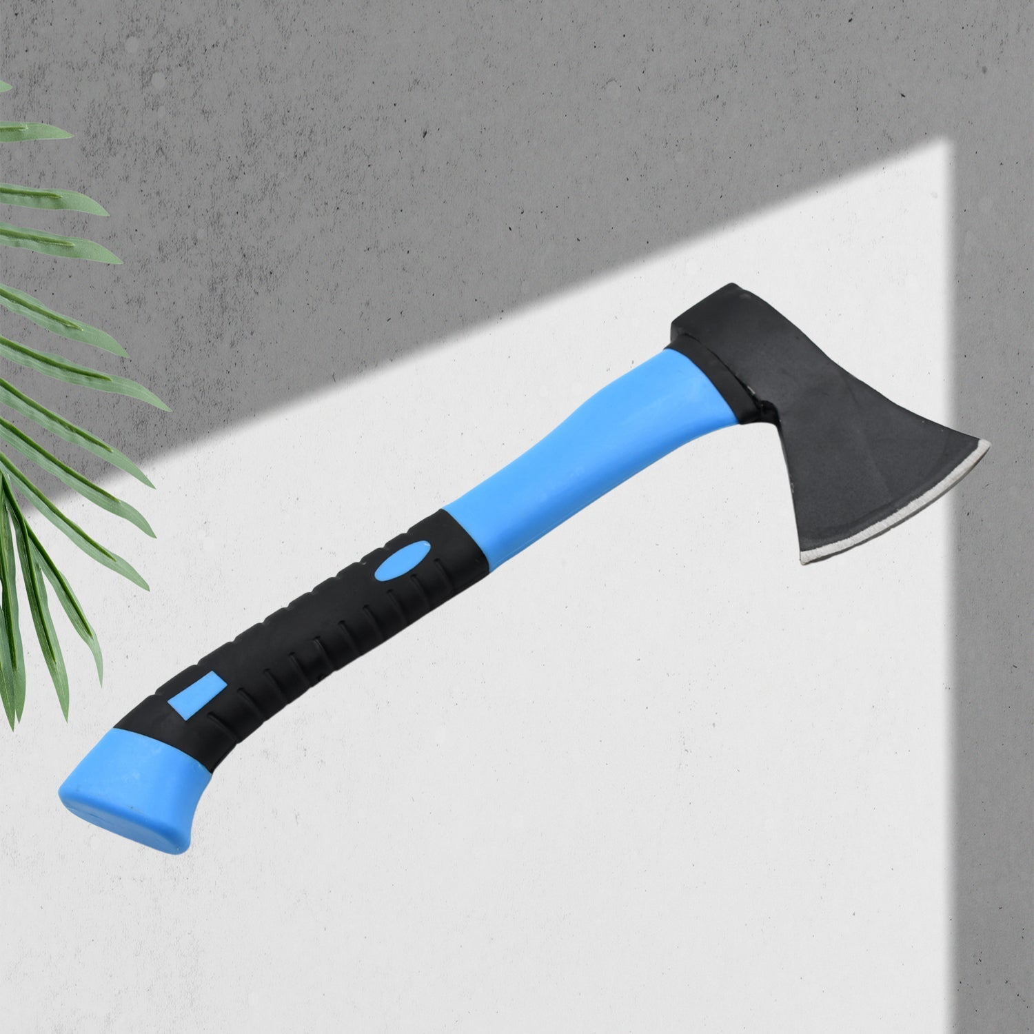 0641b Gardening Tools 787Gm Hatchet Axe Fiberglass Body Rubberized Handle Wood Cutting Axe, Camping Axe, Safety Axe 0641b Gardening Tools 787Gm Hatchet Axe Fiberglass Body Rubberized Handle Wood Cutting Axe, Camping Axe, Safety Axe